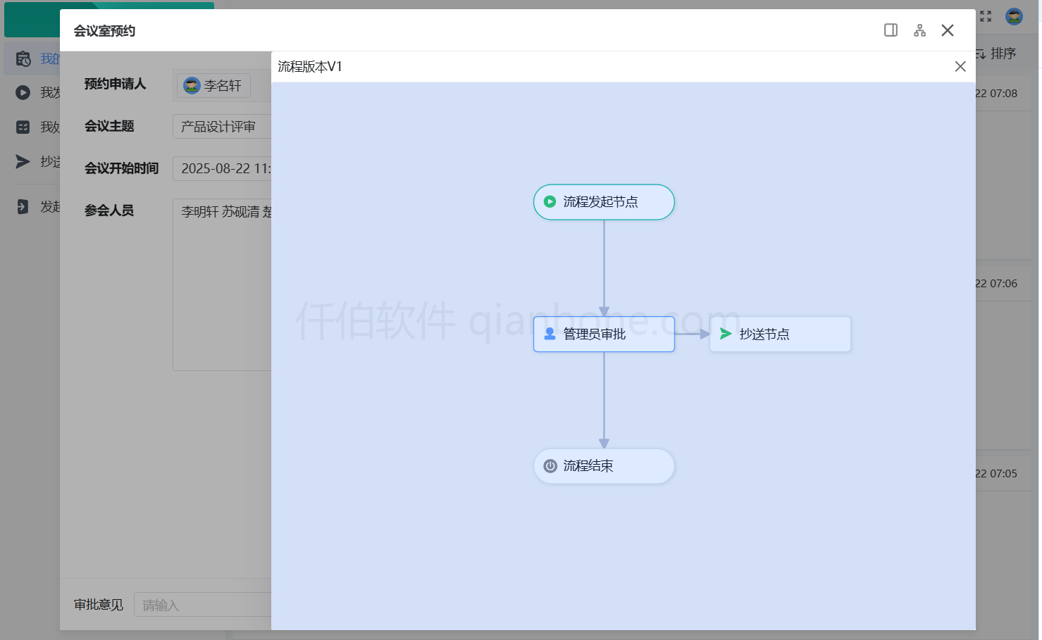 我的待办-任务办理-查看流程